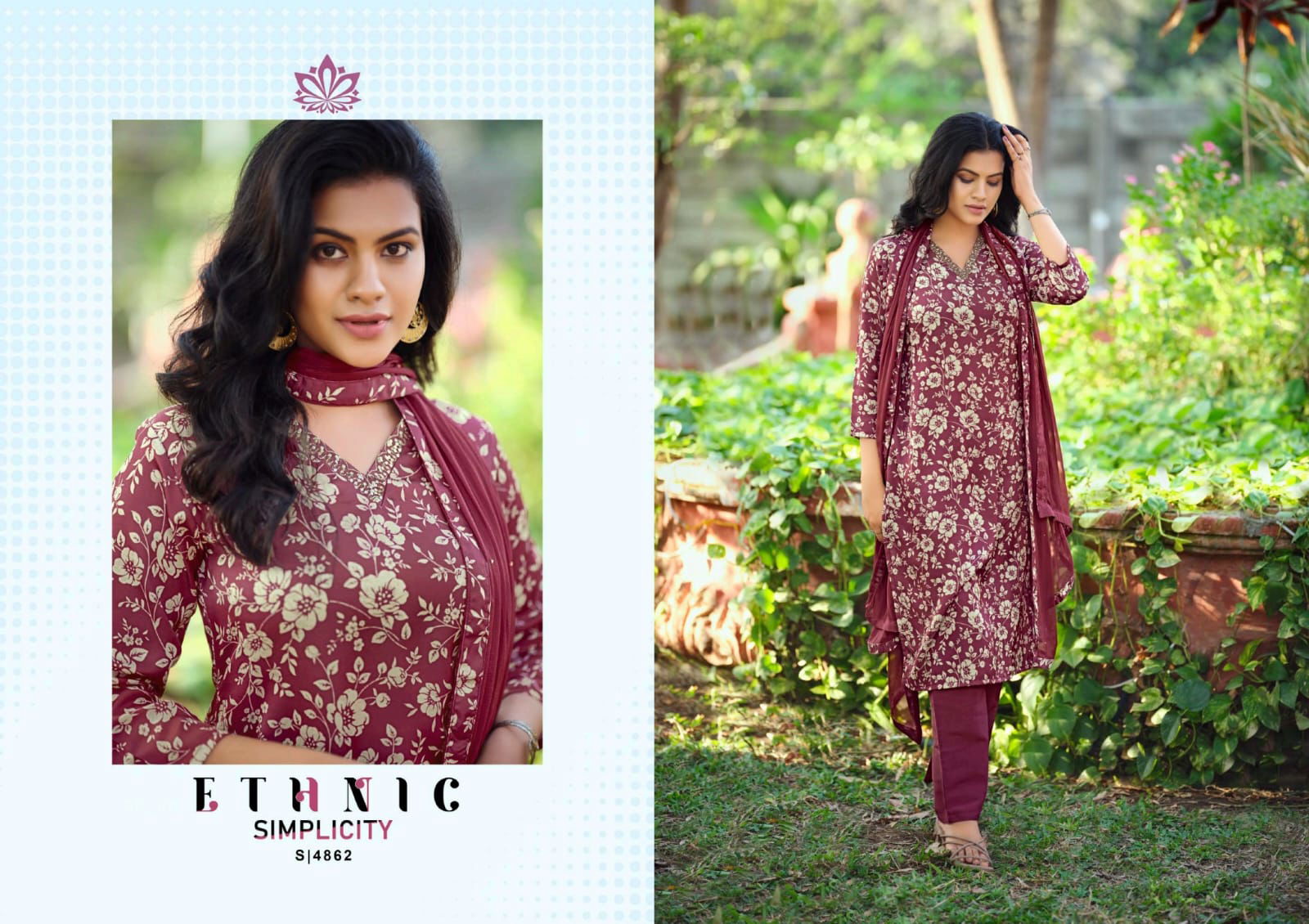 Sareeka By Sbs Jam Satin Printed Kurti With Bottom Dupatta Wholesale Price In Surat